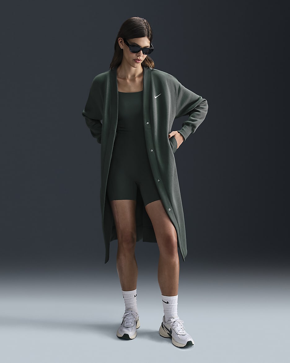 Nike Sportswear Phoenix Fleece Women s Oversized Long Cardigan. Nike